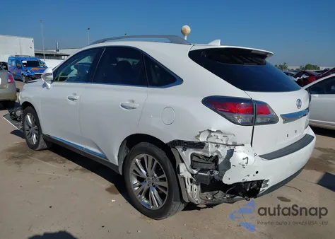 2014 Lexus Rx 350 из США, поврежденный, VIN 2T2ZK1BA3EC142669
